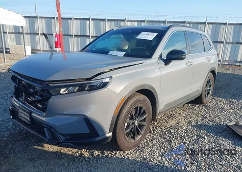 2025 Honda Cr-V Hybrid Sport-L из США, поврежденный, VIN 7FARS5H86SE029729